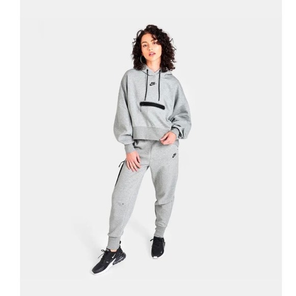 Nike Tech Fleece Heather Grey - Picture 1 of 10